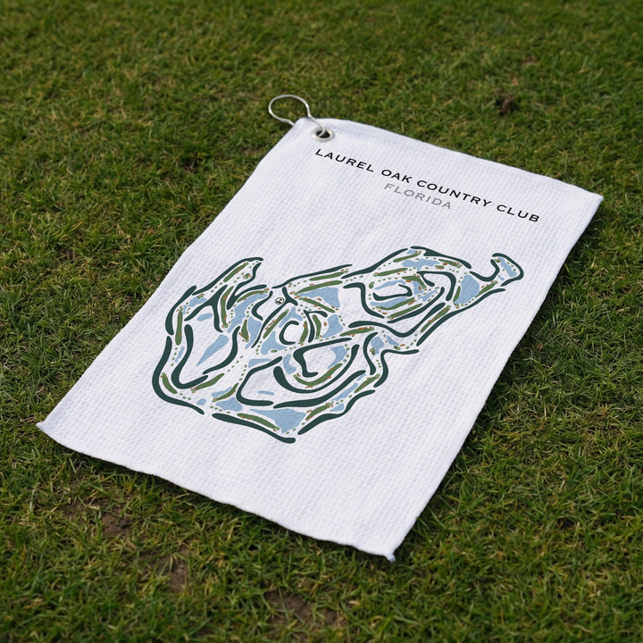 Laurel Oak Country Club, Florida - Printed Golf Courses