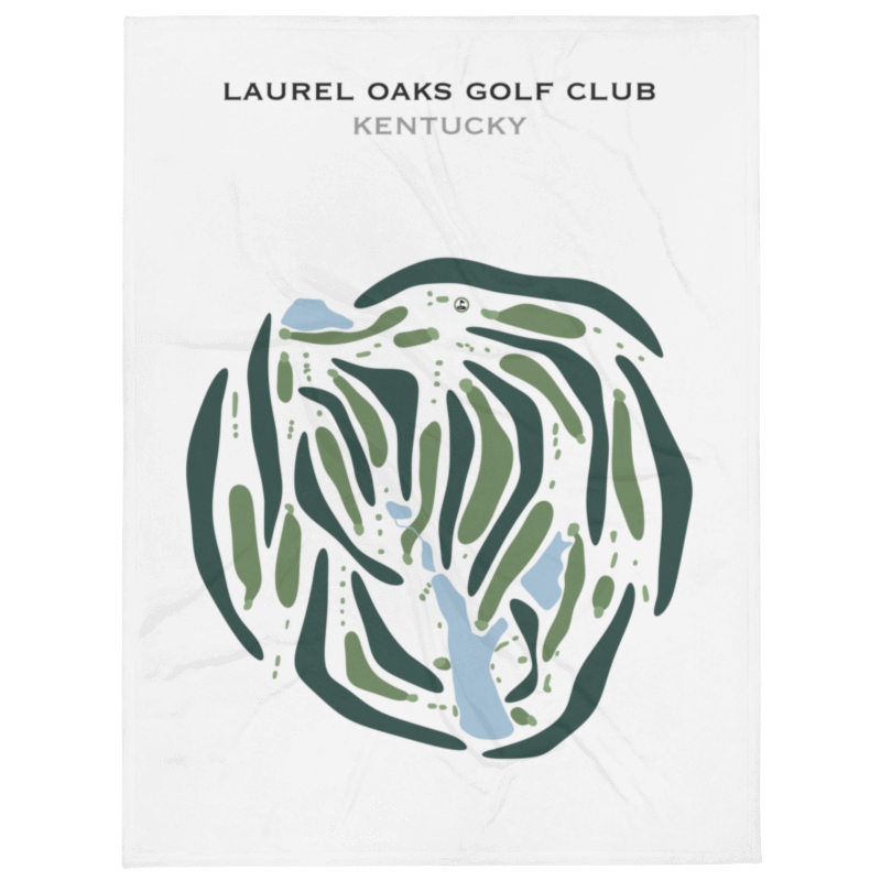 Laurel Oaks Golf Club, Kentucky - Printed Golf Courses