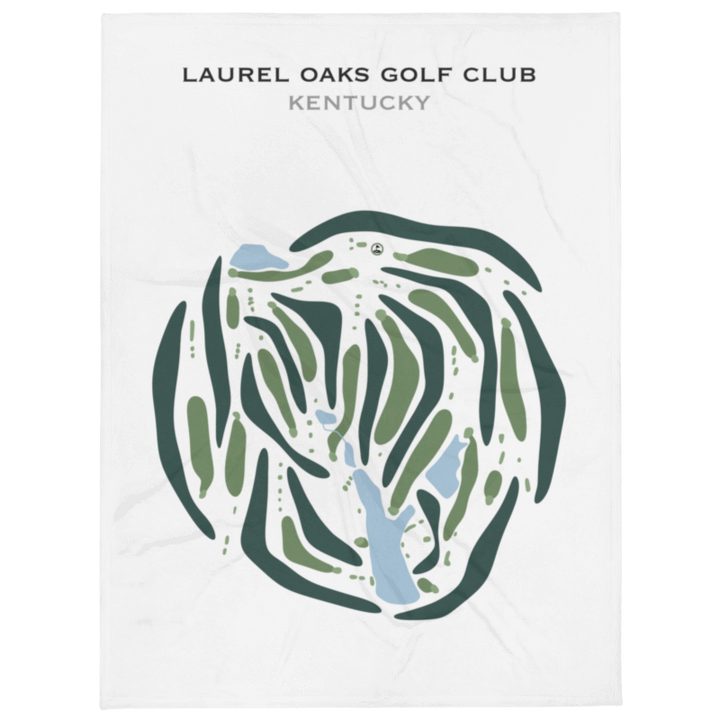 Laurel Oaks Golf Club, Kentucky - Printed Golf Courses