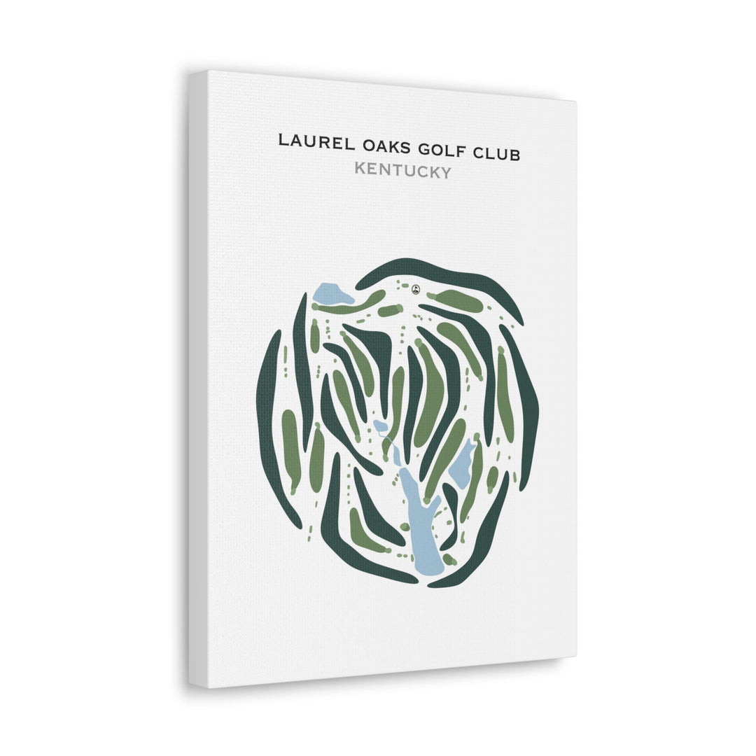 Laurel Oaks Golf Club, Kentucky - Printed Golf Courses