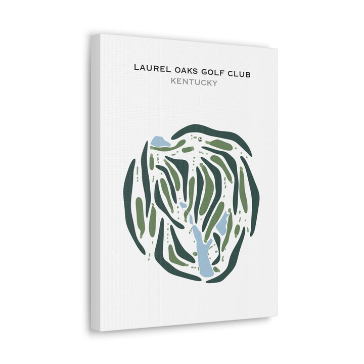 Laurel Oaks Golf Club, Kentucky - Printed Golf Courses