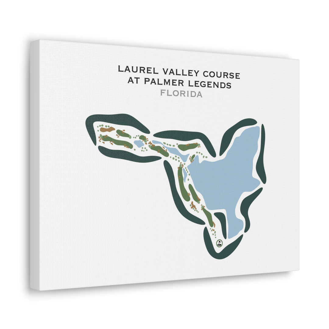 Laurel Valley Course at Palmer Legends, Florida - Printed Golf Courses