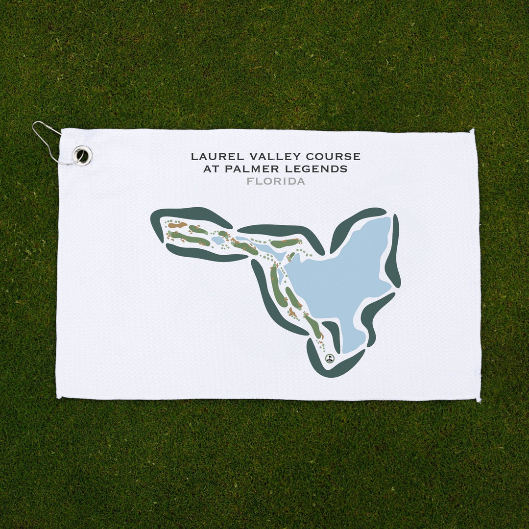 Laurel Valley Course at Palmer Legends, Florida - Printed Golf Courses