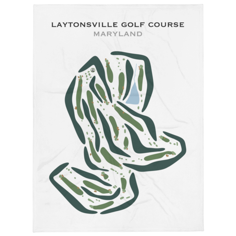 Laytonsville Golf Course, Maryland - Printed Golf Courses