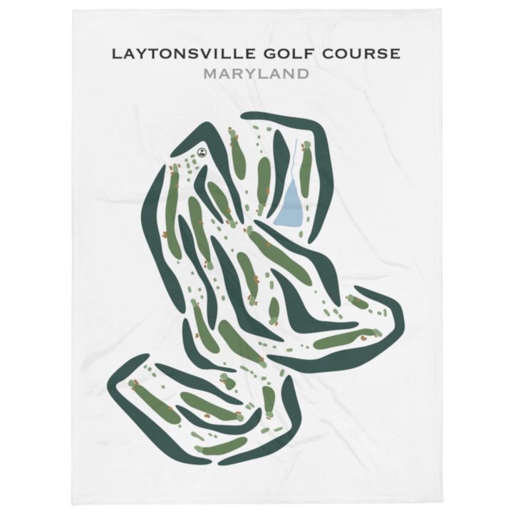 Laytonsville Golf Course, Maryland - Printed Golf Courses