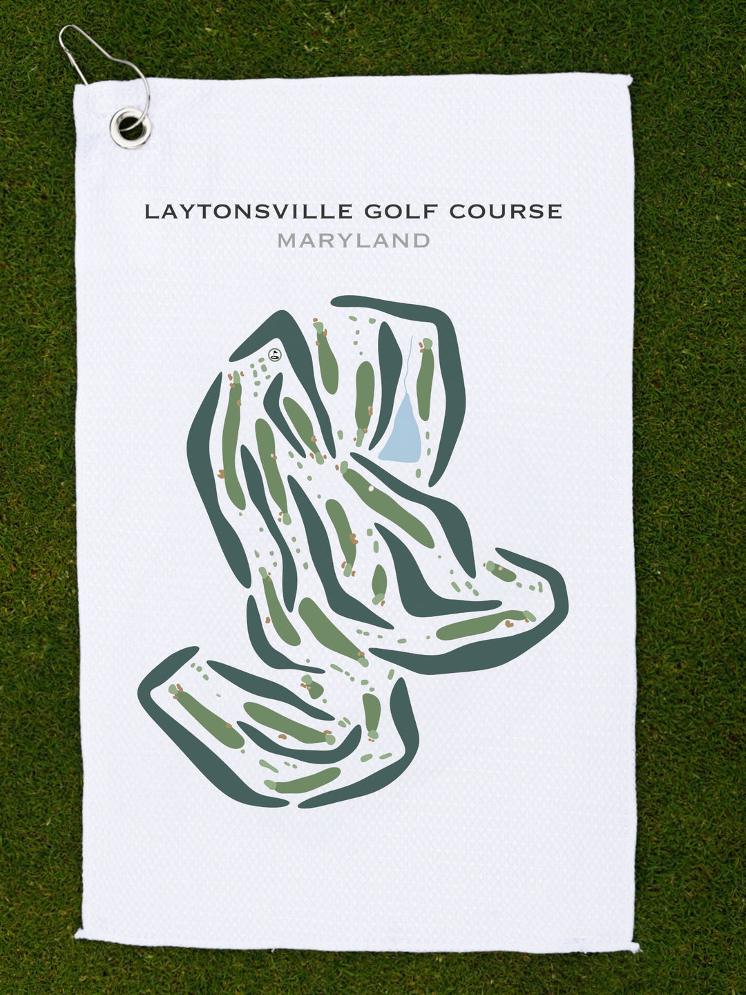 Laytonsville Golf Course, Maryland - Printed Golf Courses