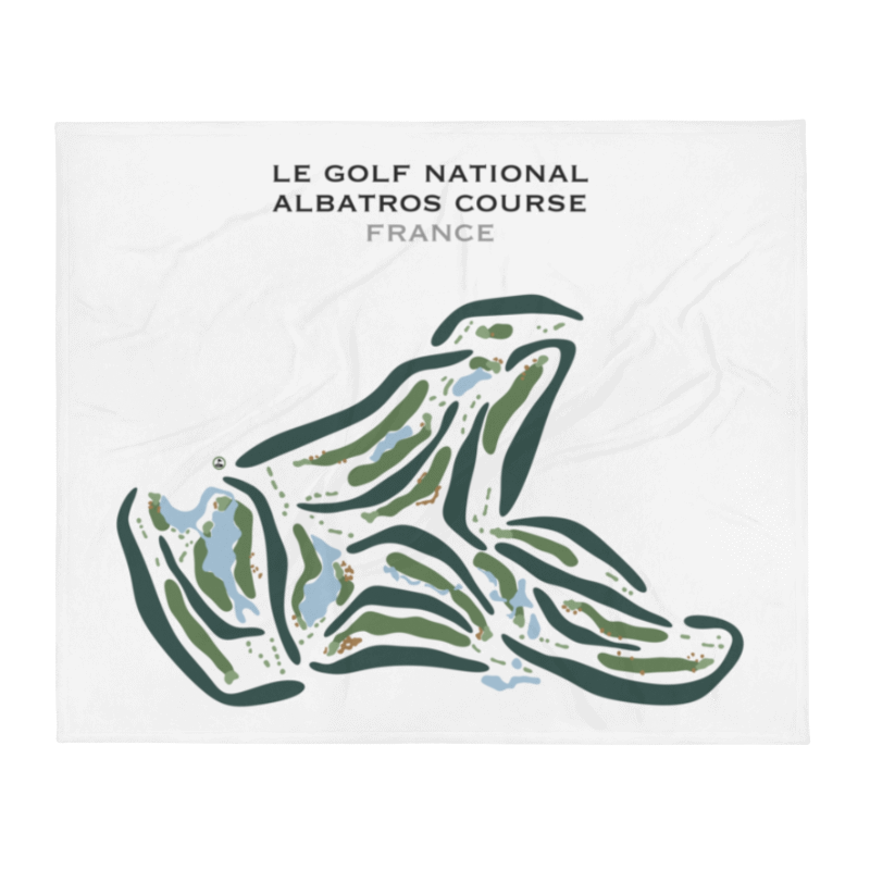 Le Golf National - Albatros Course, France - Printed Golf Courses