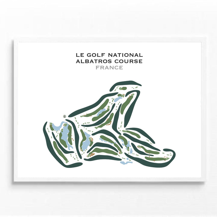 Le Golf National - Albatros Course, France - Printed Golf Courses