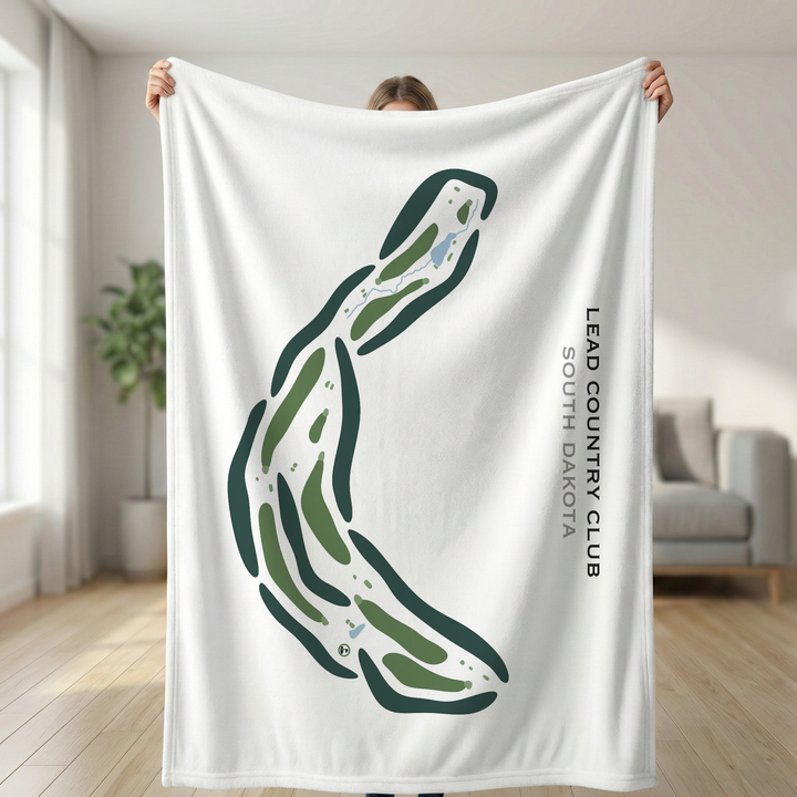 Lead Country Club, South Dakota - Printed Golf Courses