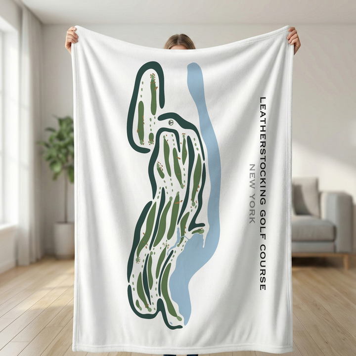 Leatherstocking Golf Course, New York - Printed Golf Courses