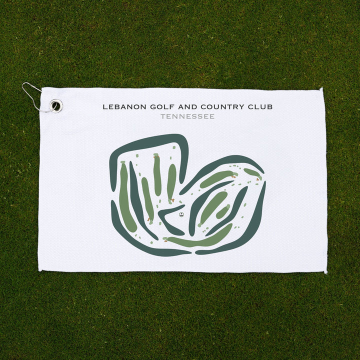 Lebanon Golf & Country Club, Tennessee - Printed Golf Courses