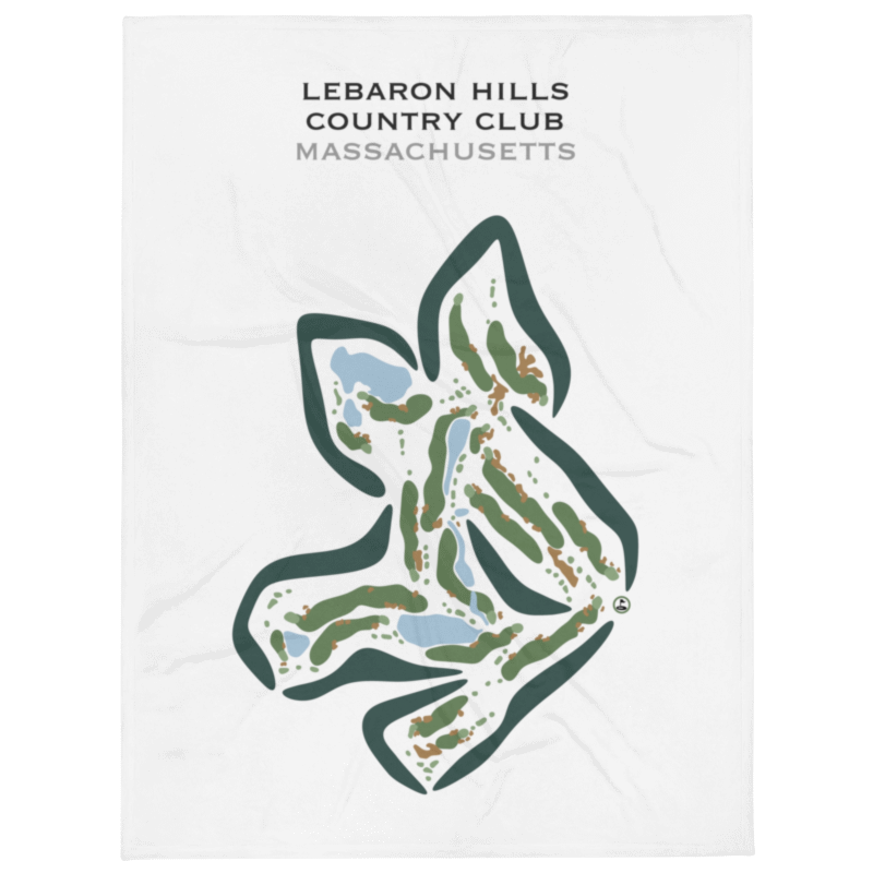 Lebaron Hills Country Club, Massachusetts - Printed Golf Courses