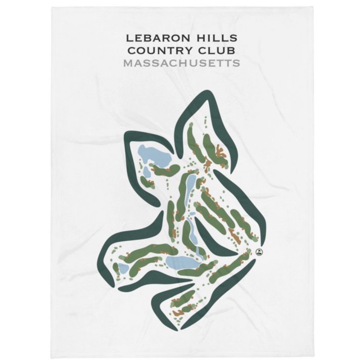 Lebaron Hills Country Club, Massachusetts - Printed Golf Courses