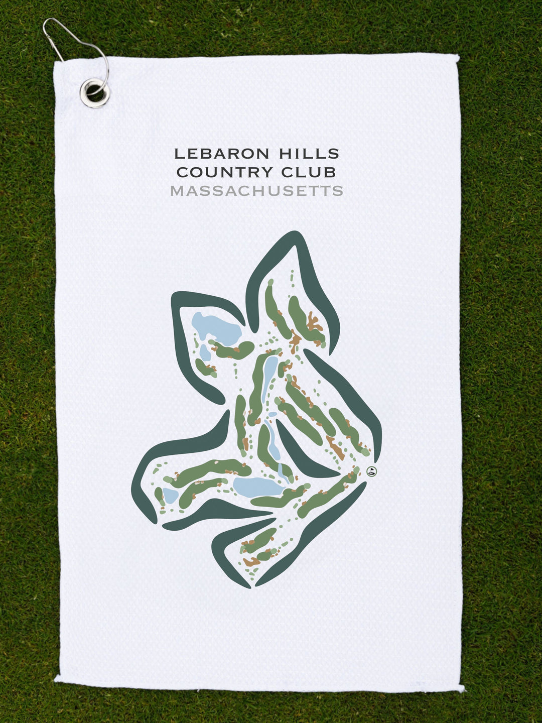 Lebaron Hills Country Club, Massachusetts - Printed Golf Courses