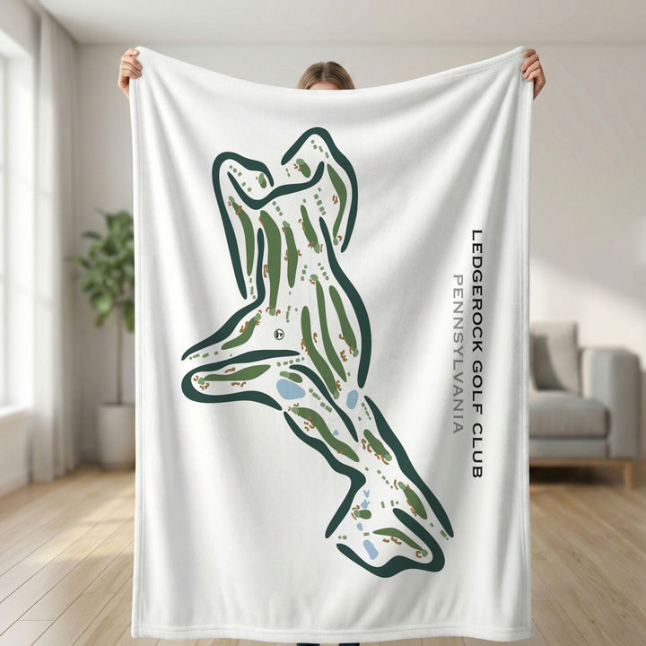 LedgeRock Golf Club, Pennsylvania - Printed Golf Courses
