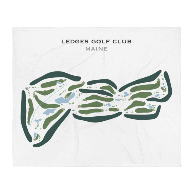 Ledges Golf Club, Maine - Printed Golf Courses