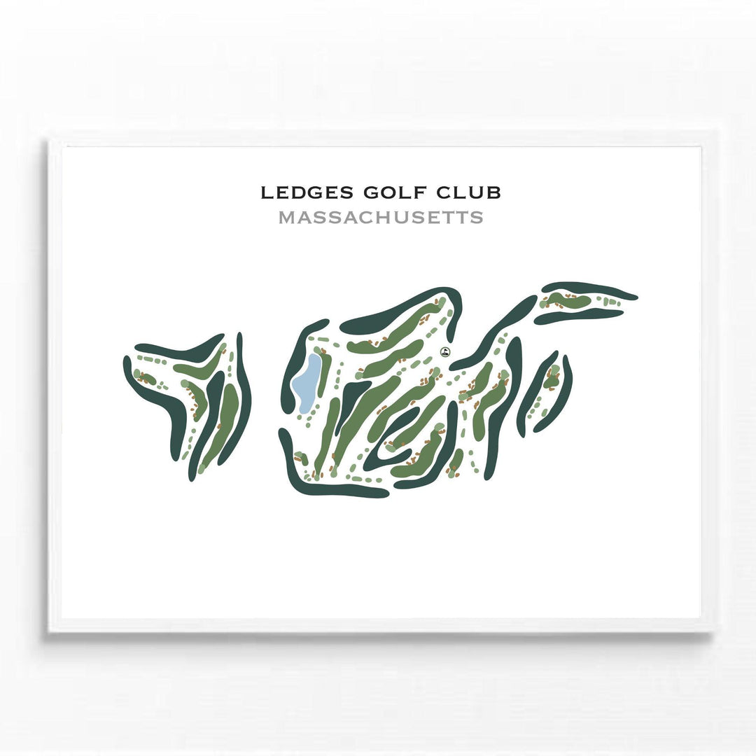 Ledges Golf Club, Massachusetts - Golf Course Prints