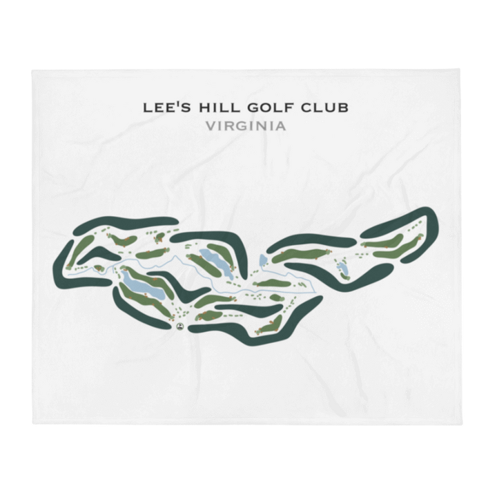 Lee's Hill Golf Club, Virginia - Printed Golf Courses