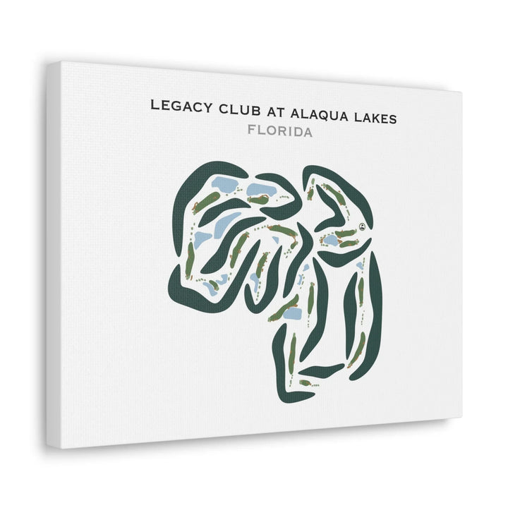 Legacy Club at Alaqua Lakes, Longwood, Florida - Printed Golf Courses