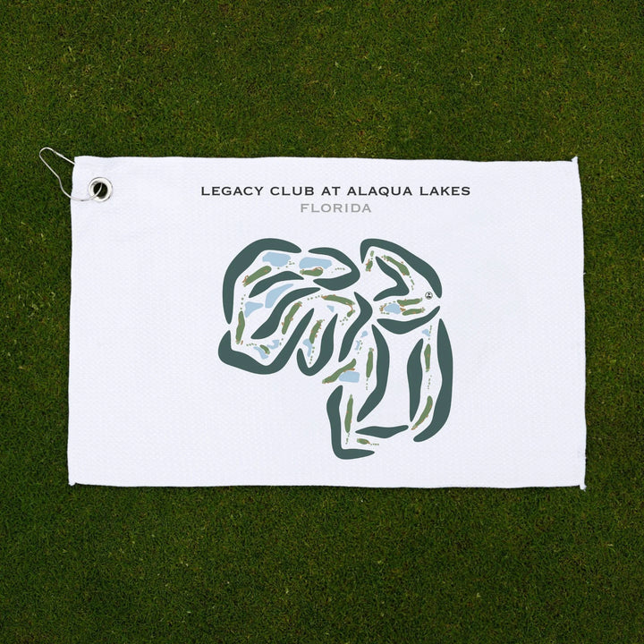 Legacy Club at Alaqua Lakes, Longwood, Florida - Printed Golf Courses