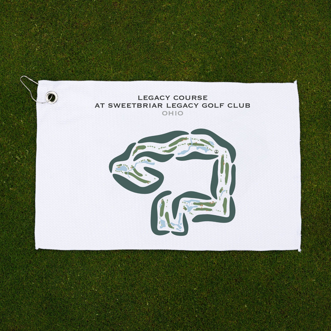 Sweetbriar Golf Course - Legacy Course, Ohio - Printed Golf Courses