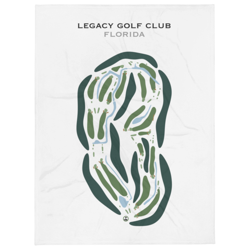 Legacy Golf Club, Florida - Printed Golf Courses