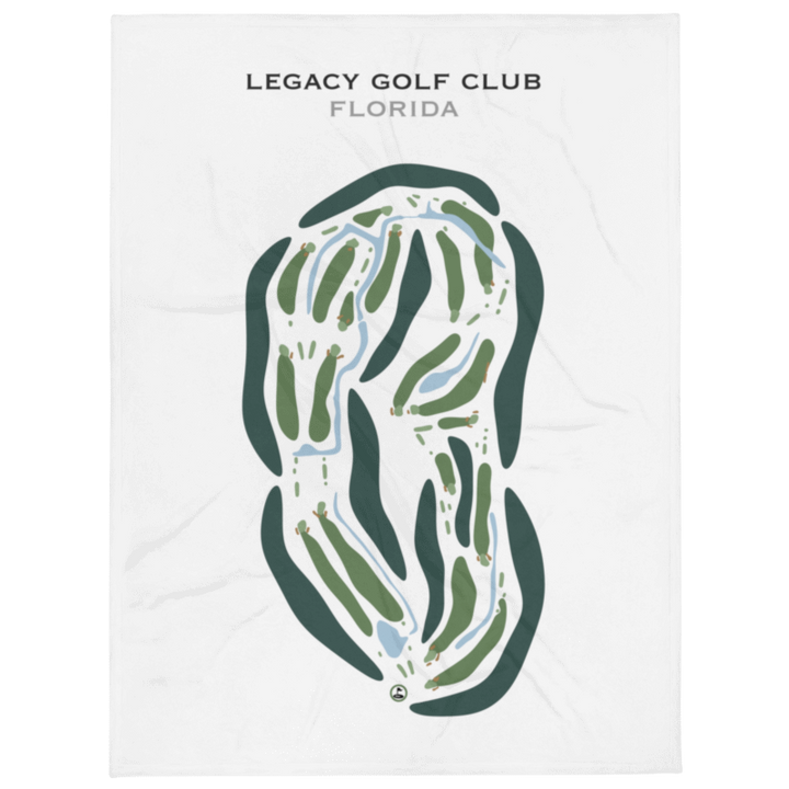 Legacy Golf Club, Florida - Printed Golf Courses