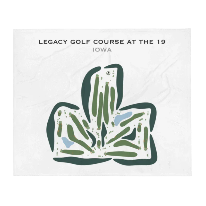 Legacy Golf Course at the 19, Iowa - Printed Golf Courses