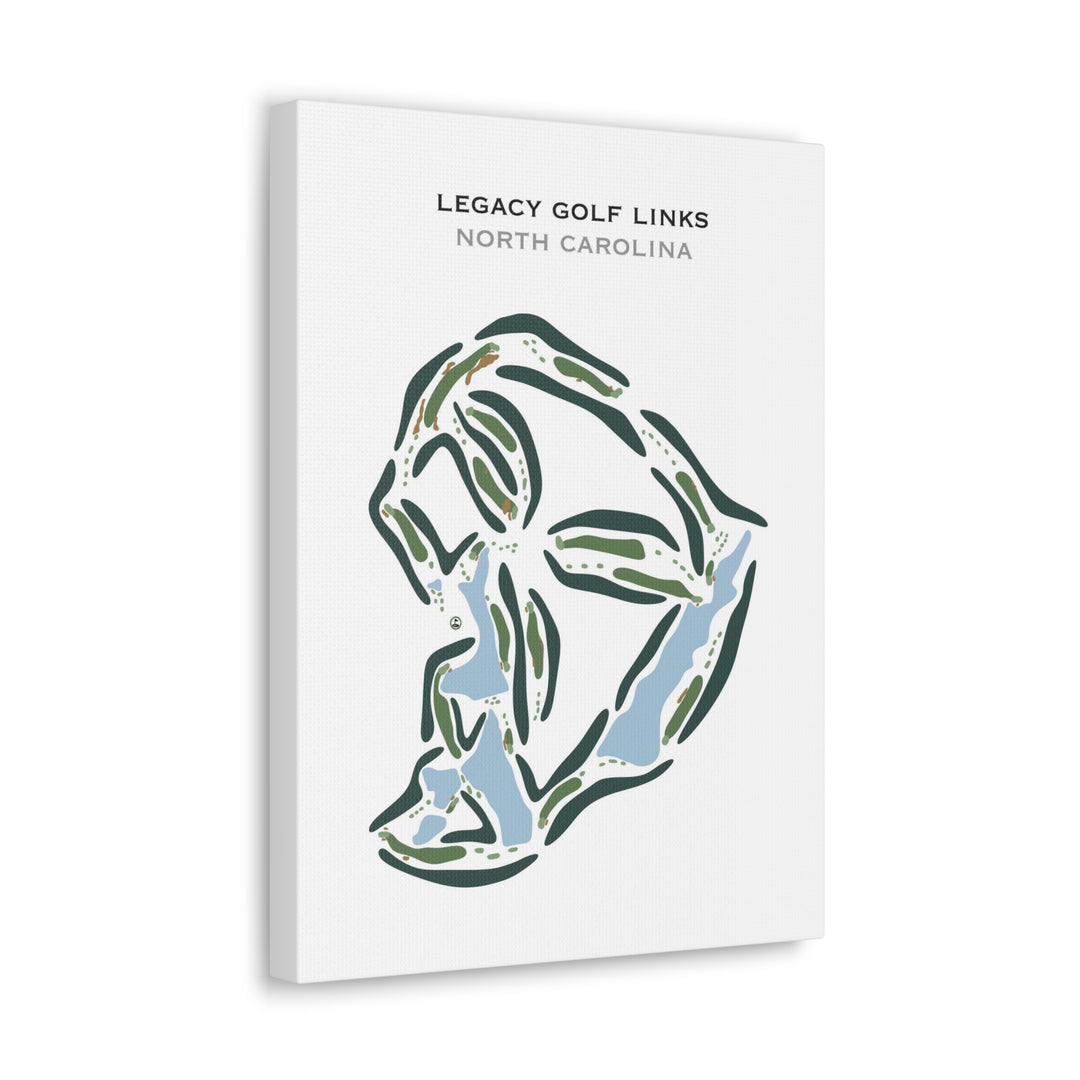 Legacy Golf Links, North Carolina - Printed Golf Course