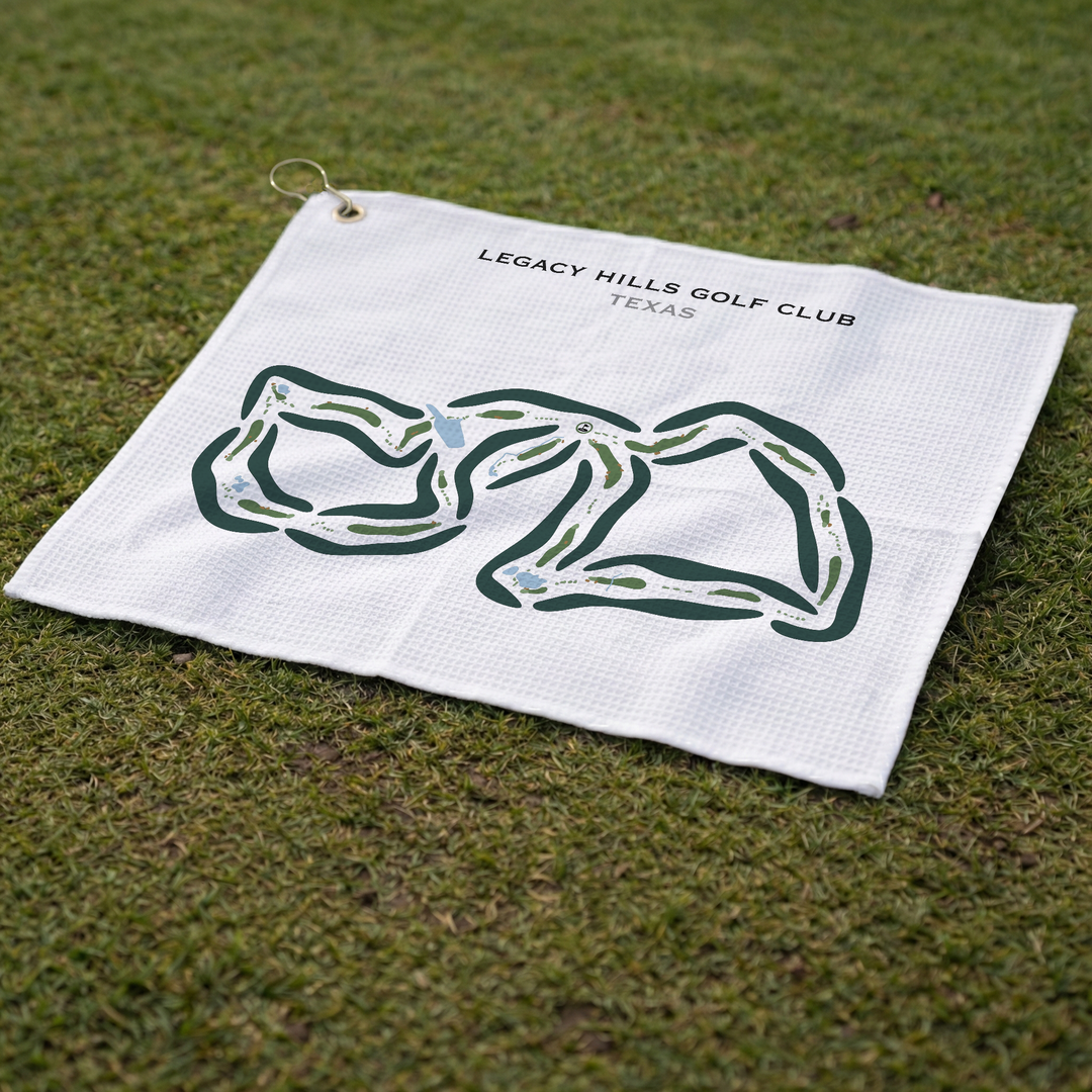Legacy Hills Golf Club, Texas - Printed Golf Courses