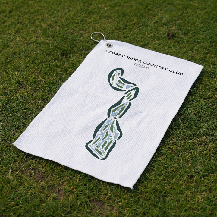 Legacy Ridge Country Club, Texas - Printed Golf Courses
