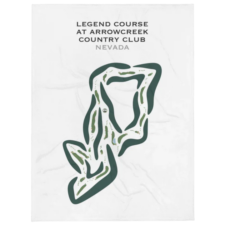 Legend Course at Arrowcreek Country Club, Nevada - Printed Golf Courses