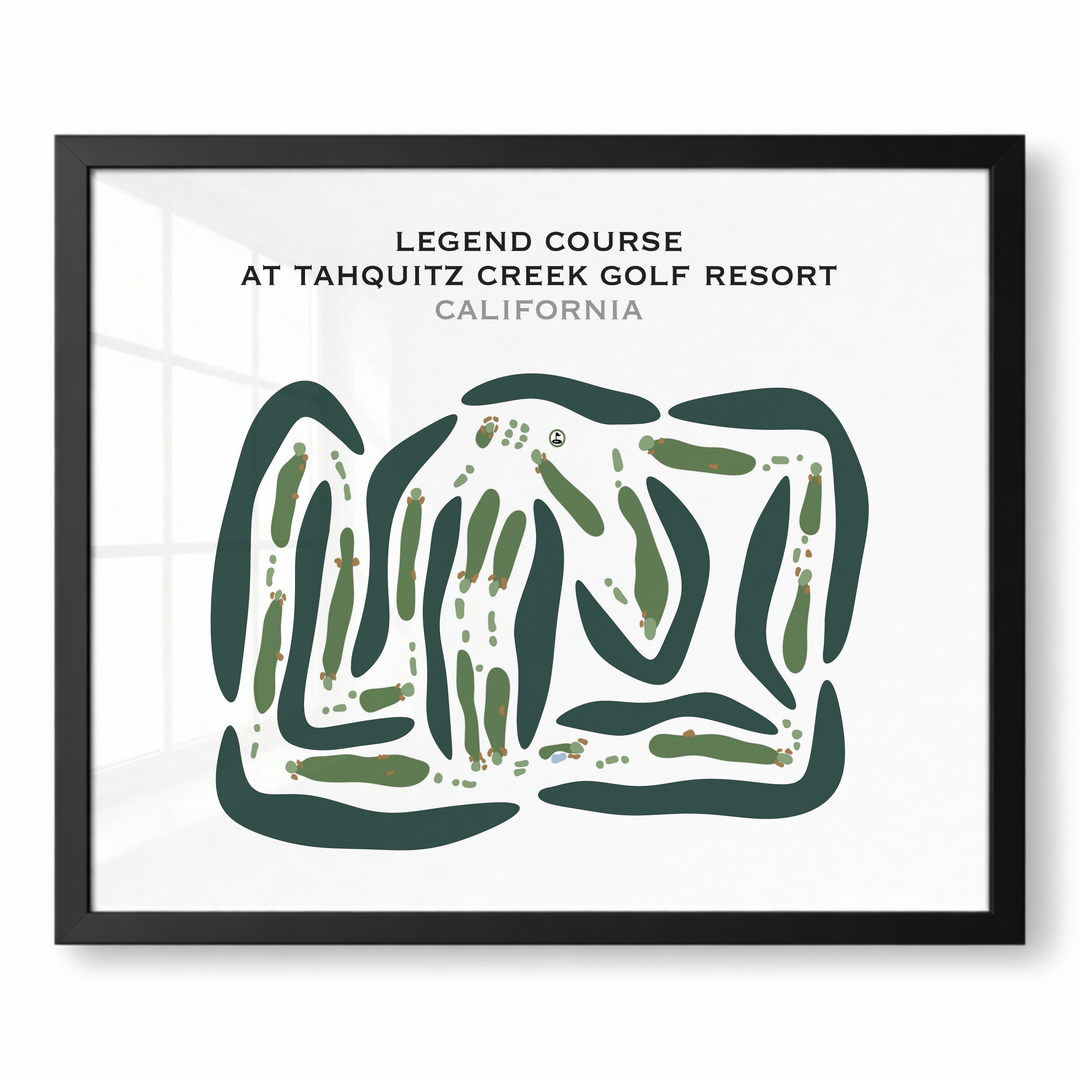 Legend at Tahquitz Creek Golf Resort, California - Printed Golf Courses