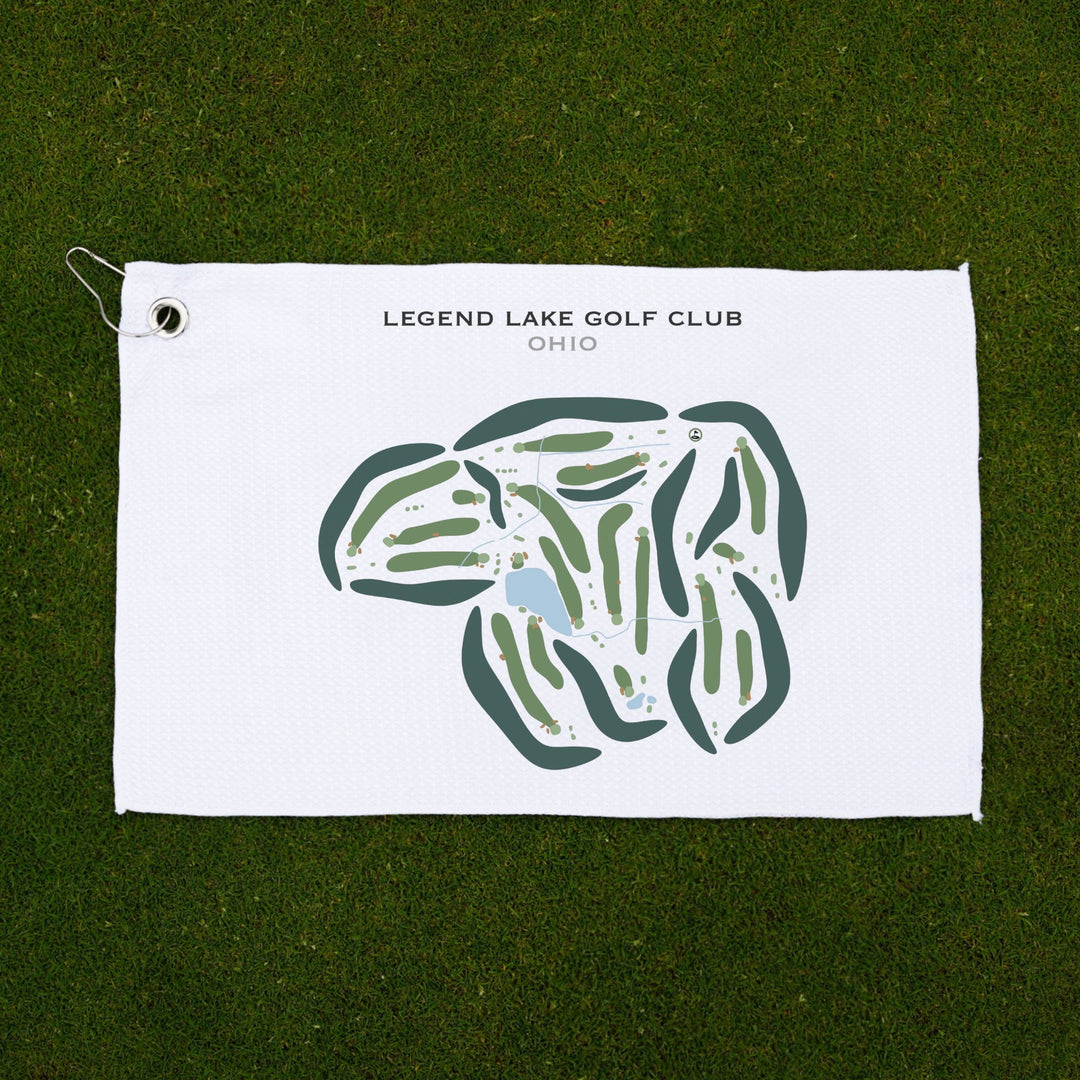 Legend Lake Golf Club, Ohio - Printed Golf Courses