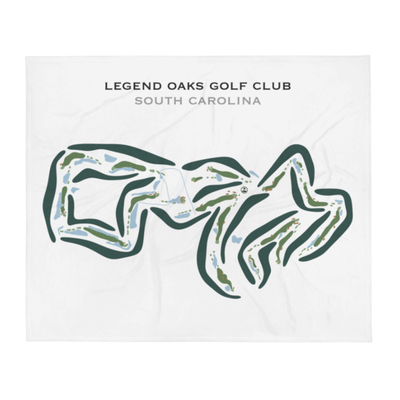 Legend Oaks Golf Club, South Carolina - Printed Golf Courses