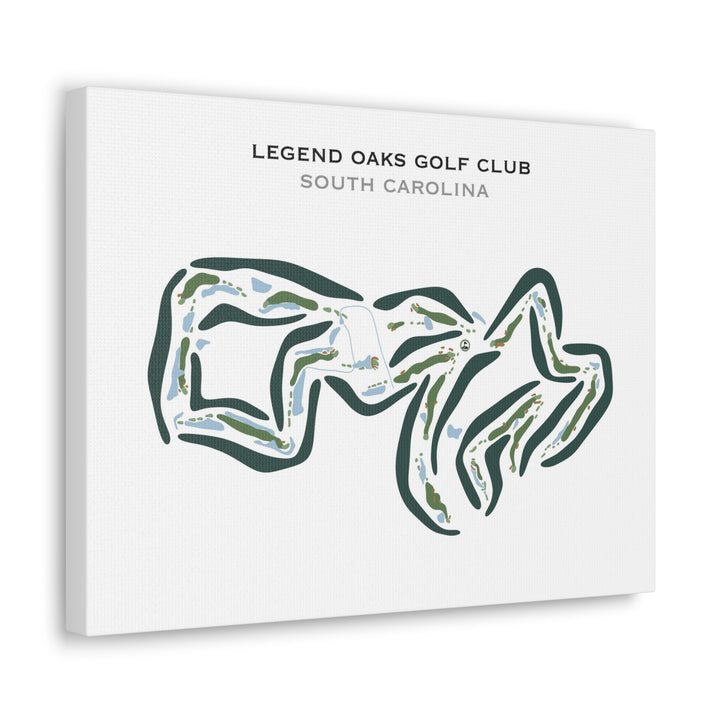 Legend Oaks Golf Club, South Carolina - Printed Golf Courses