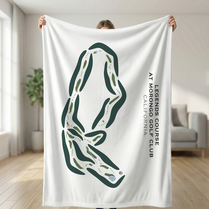 Legends Course at Morongo Golf Club at Tukwet Canyon, California - Printed Golf Courses