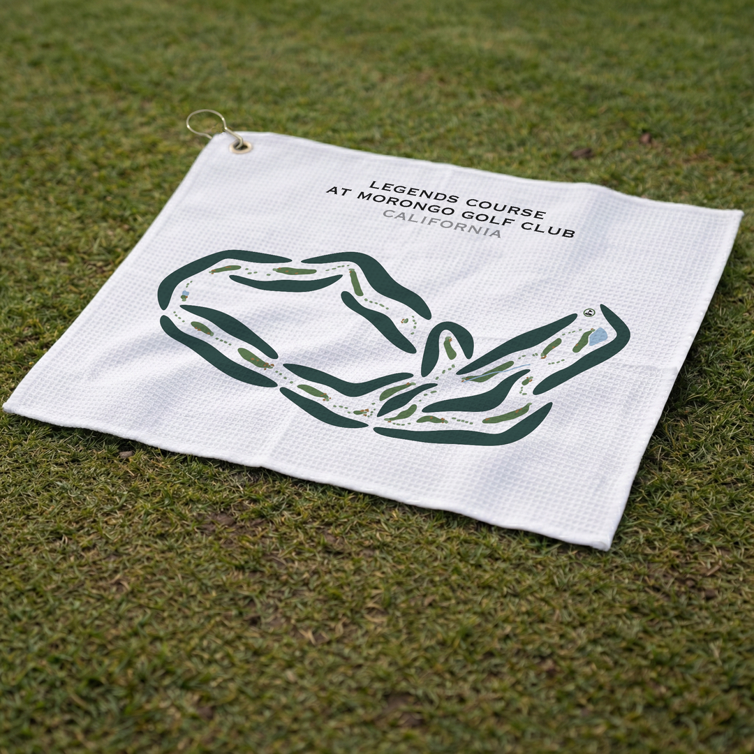 Legends Course at Morongo Golf Club at Tukwet Canyon, California - Printed Golf Courses