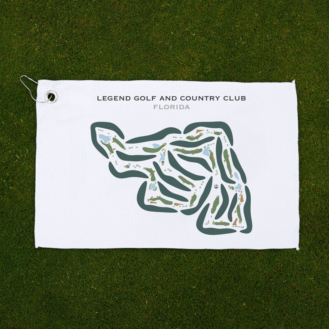 Legends Golf & Country Club, Florida - Printed Golf Courses