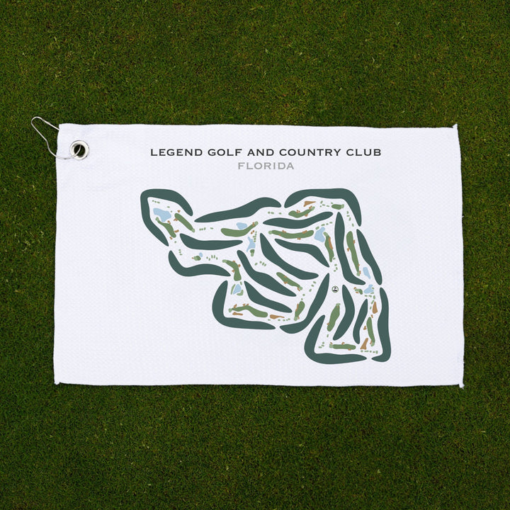 Legends Golf & Country Club, Florida - Printed Golf Courses