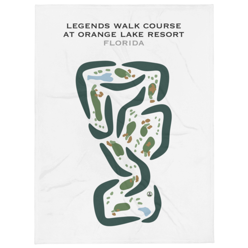 Legends Walk Course at Orange Lake Resort, Florida - Printed Golf Courses