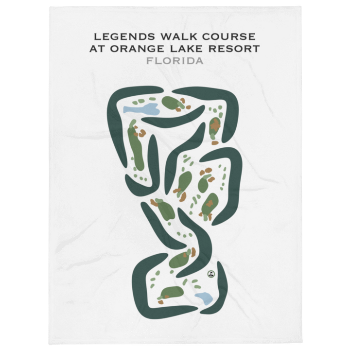 Legends Walk Course at Orange Lake Resort, Florida - Printed Golf Courses