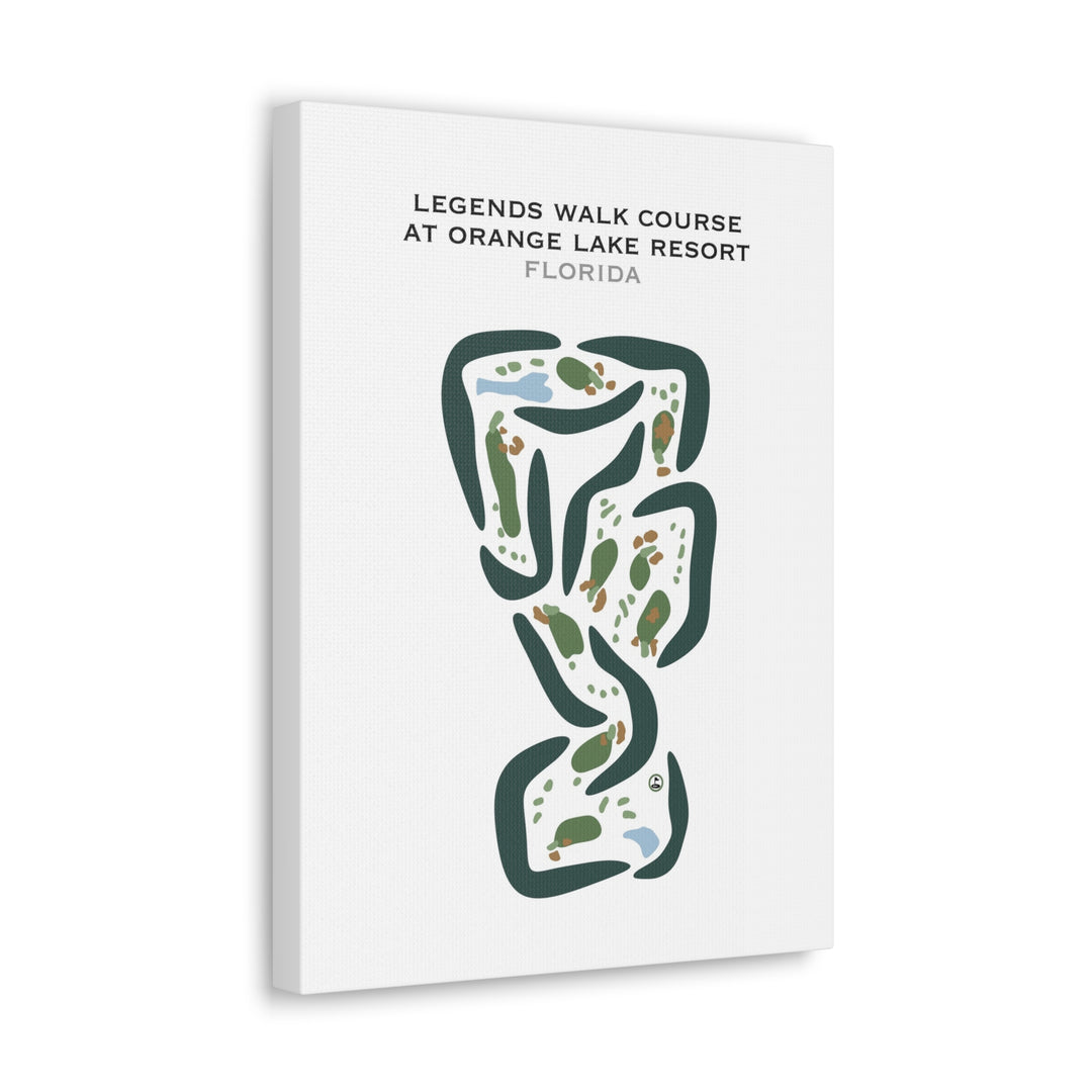 Legends Walk Course at Orange Lake Resort, Florida - Printed Golf Courses