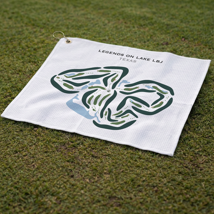 Legends on Lake LBJ, Texas - Printed Golf Courses