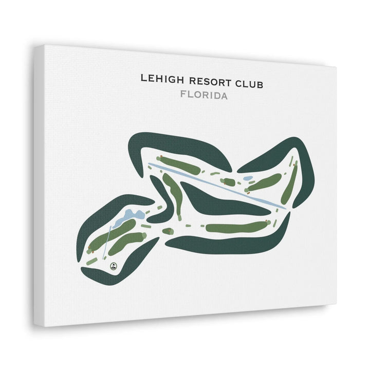 Lehigh Resort Club, Florida - Printed Golf Courses