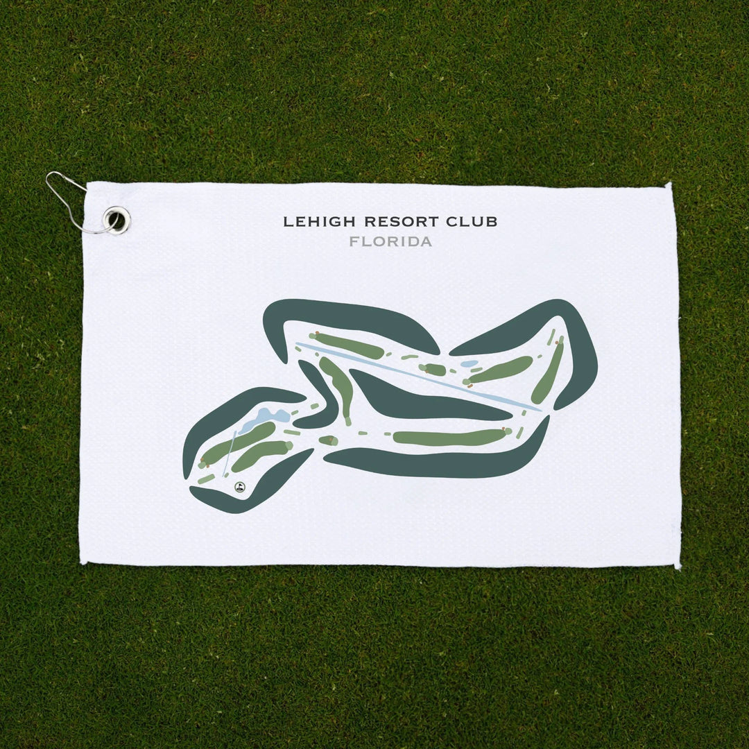 Lehigh Resort Club, Florida - Printed Golf Courses