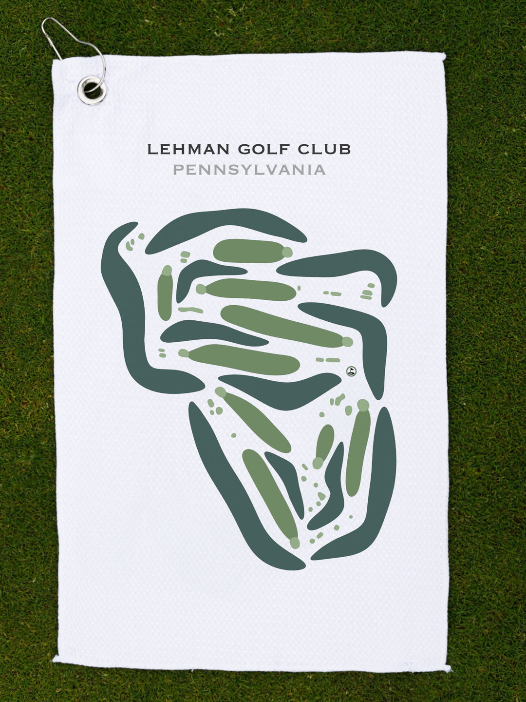 Lehman Golf Club, Pennsylvania - Printed Golf Courses