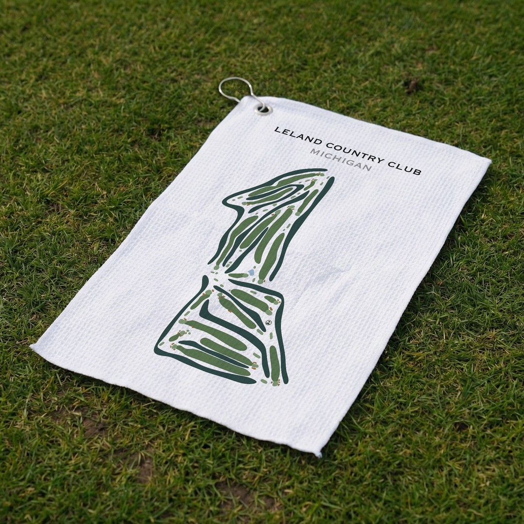 Leland Country Club, Michigan - Printed Golf Course