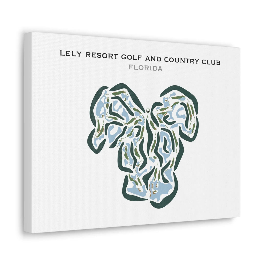 Lely Resort Golf and Country Club, Florida - Printed Golf Courses