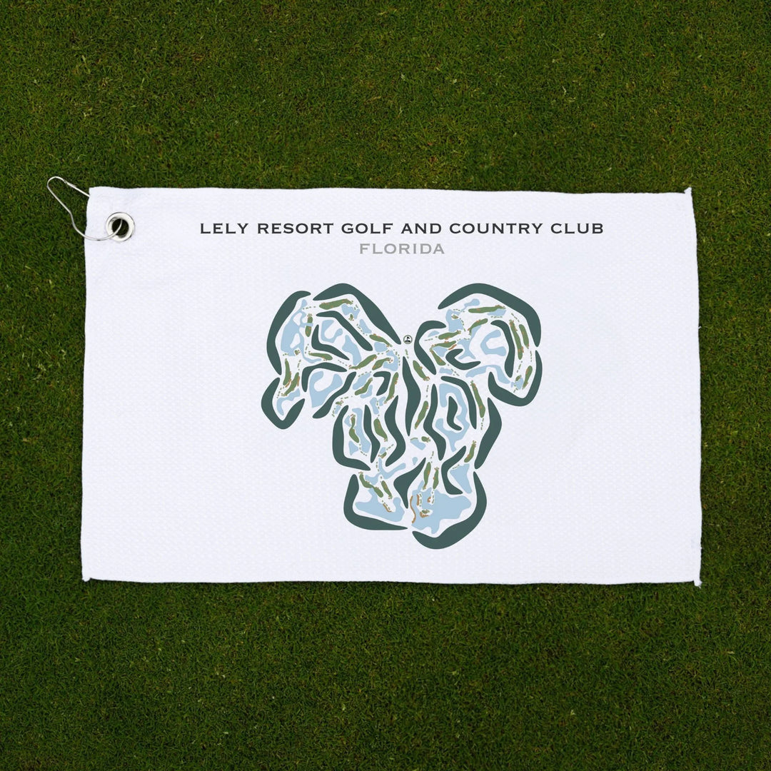 Lely Resort Golf and Country Club, Florida - Printed Golf Courses